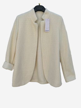Blazer creme - kuschelig Gr. M