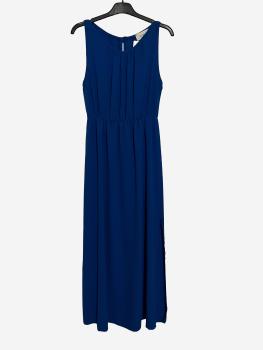 Sommerkleid lang blitzblau