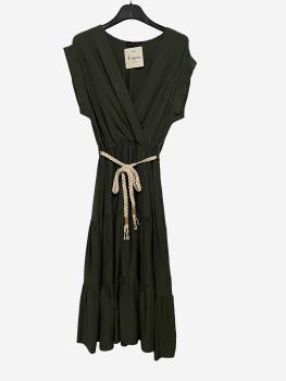 Sommerkleid dunkelgrün