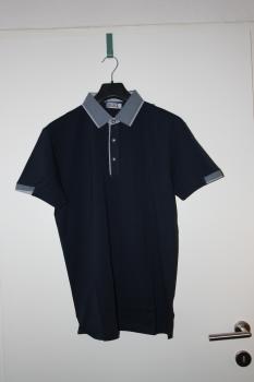 Herren Poloshirt dunkelblau