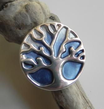 Ring Lebensbaum blau
