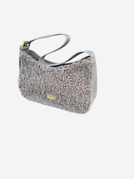Teddytasche dunkelgrau