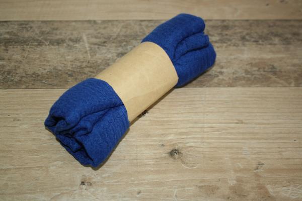 Schal royalblau
