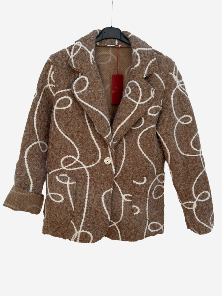Blazerjacke beige/creme