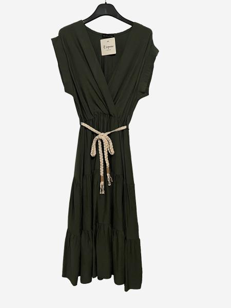Sommerkleid dunkelgrün