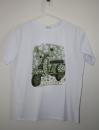 T-Shirt mit grüner Vespa
